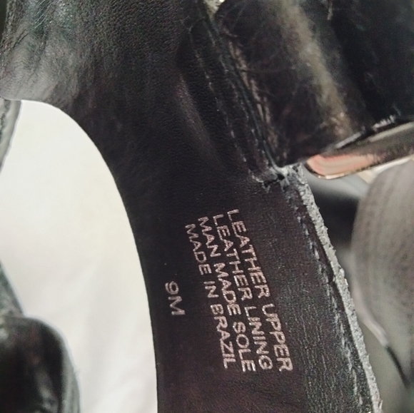 Tory Burch Carys Leather Wedges size 9M - Picture 10 of 16